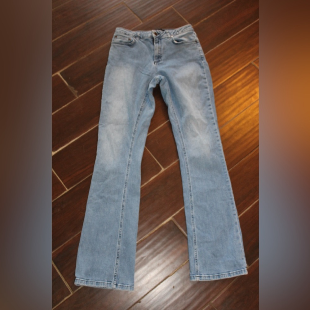 Boden Light Blue Flare Bootcut Jeans Women's Size 6L